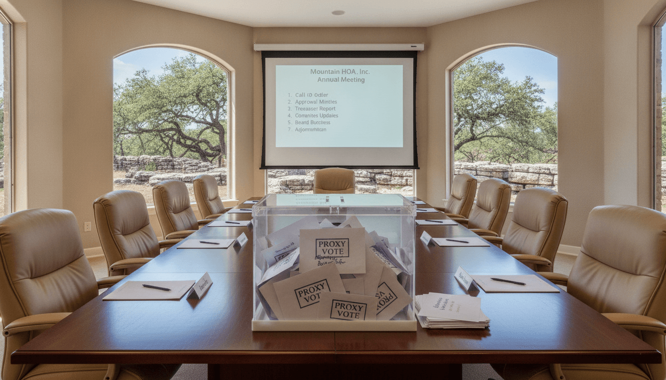 Unable to Attend? Please Submit Your Proxy for the Annual Meeting